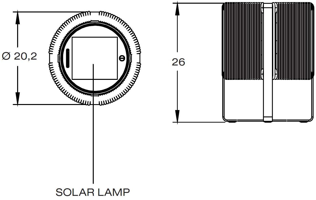 Royal Botania Настольная лампа на солнечных батареях Ropy Rpytb - Вид №5