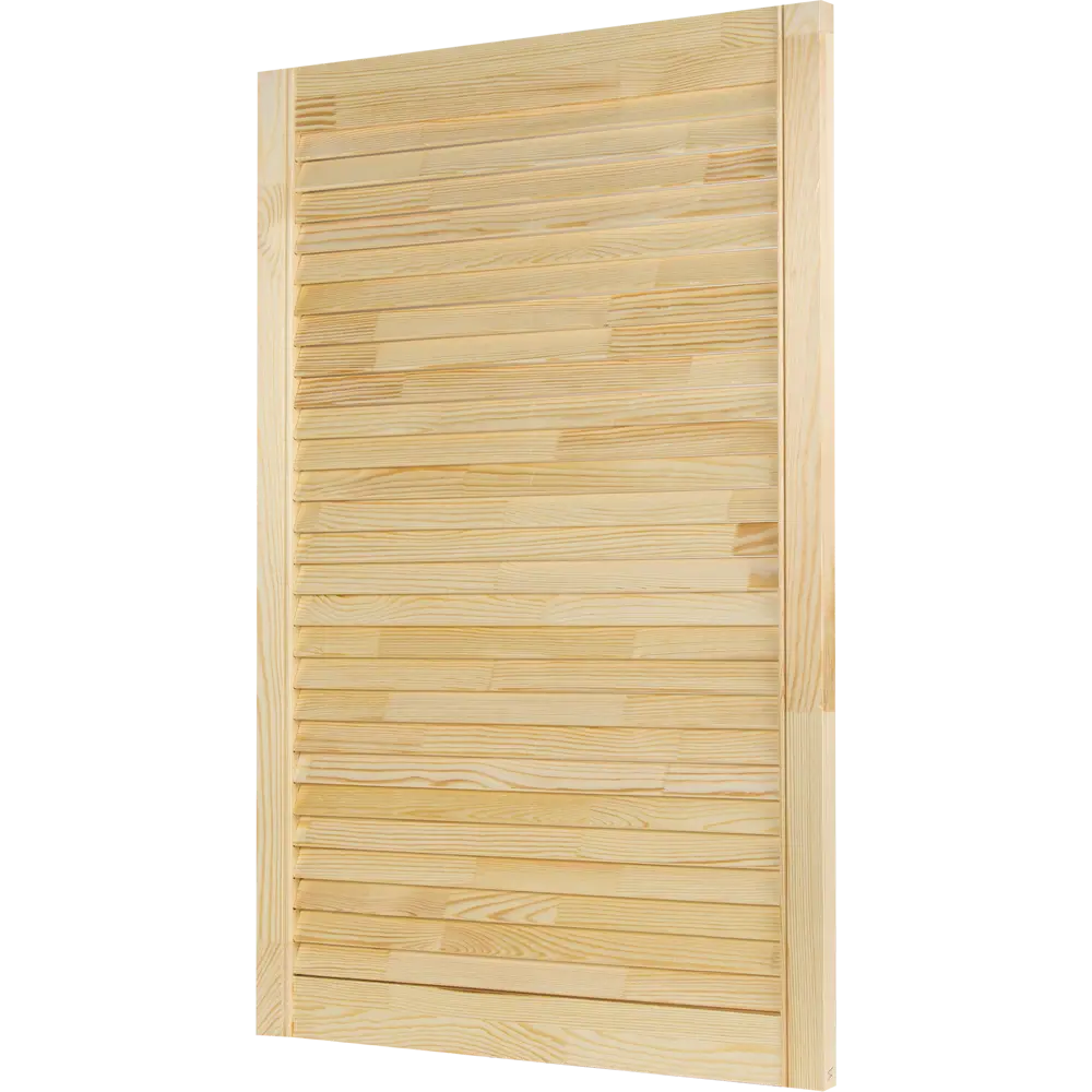 Santreyd Дверь-жалюзи для шкафов из натуральной хвои 850×594×20 мм 17808250 Дверка жалюзийная STLM-0008675 - Вид №1