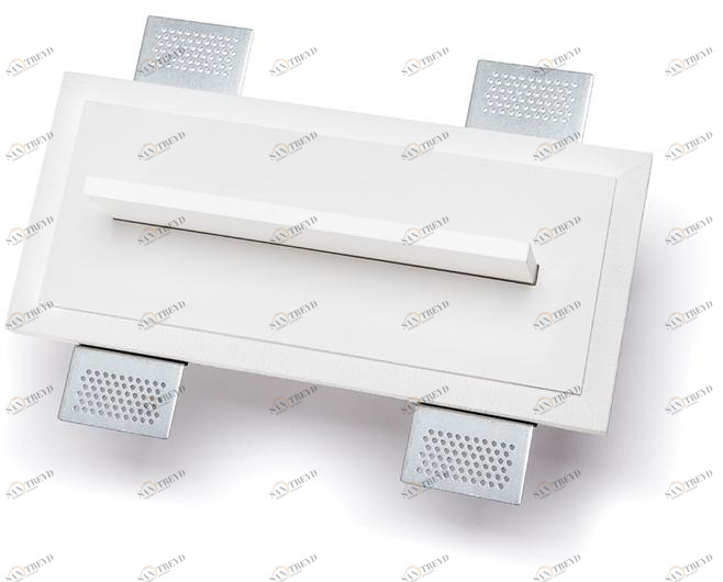 9010 novantadieci Встраиваемый настенный светильник из алюминия alumite® и cristaly®  2508b 