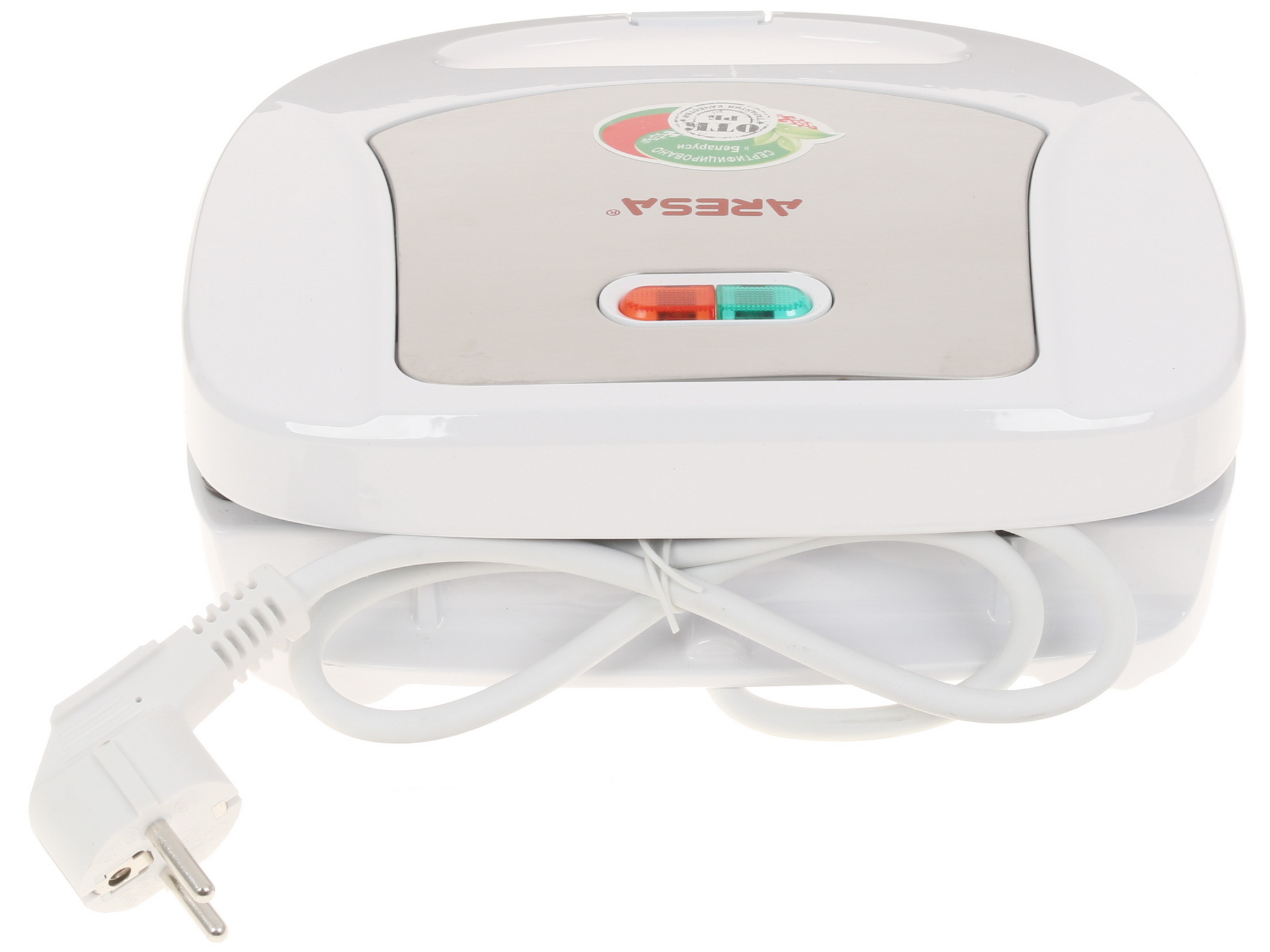 1085229 Сэндвичница Aresa AR-1205 белый STDN-0144936 - Вид №3