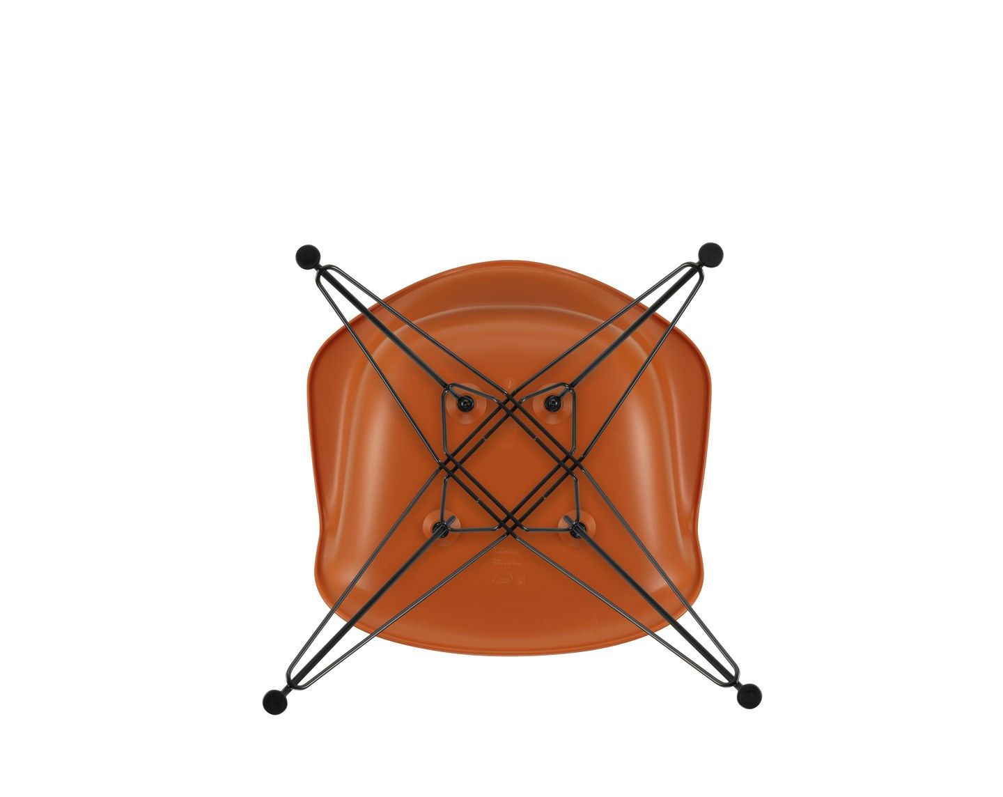 Стул с подлокотниками из полипропилена и ткани VITRA Eames Plastic Chair ARCH-00117709 - Вид №113