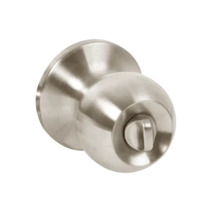 Шаровая ручка-кноб Фабрика замков с фиксатором, никель 89347012