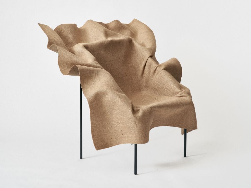 Кресло с подлокотниками LO Contemporary FROZEN TEXTILE ARCH-00007926