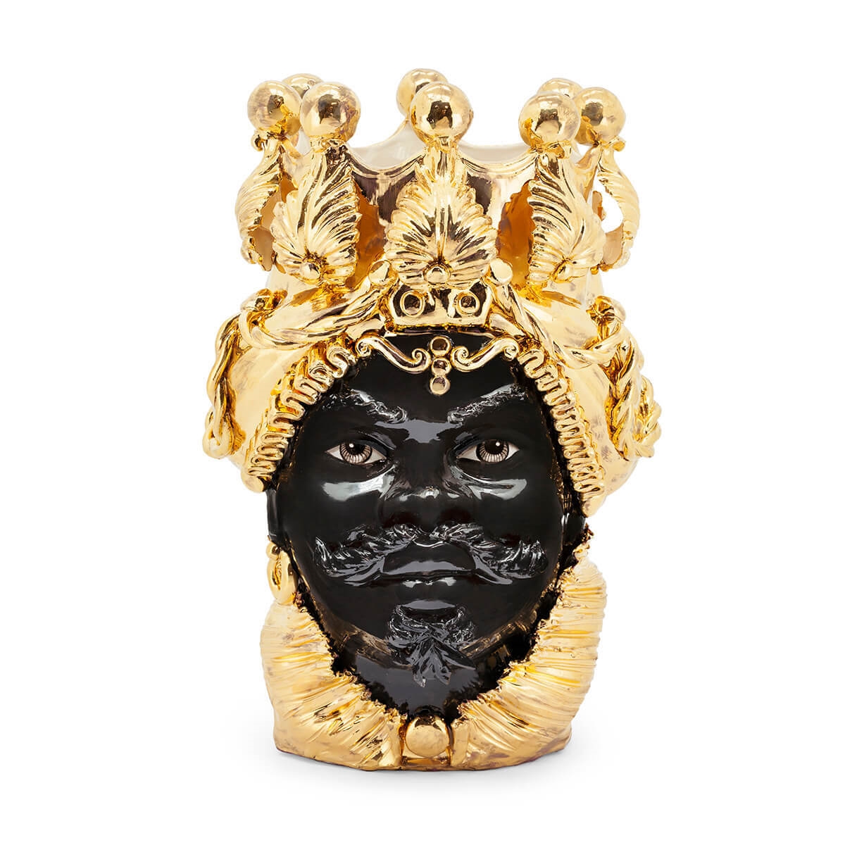 200862-01 ABHIKA ВАЗА MORO MAN BIG DREAMS GOLD 