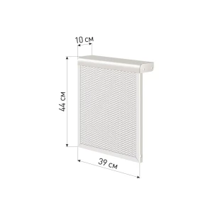 90219444 Экран для стального радиатора Классик 39x10x44см Белый STLM-1014611