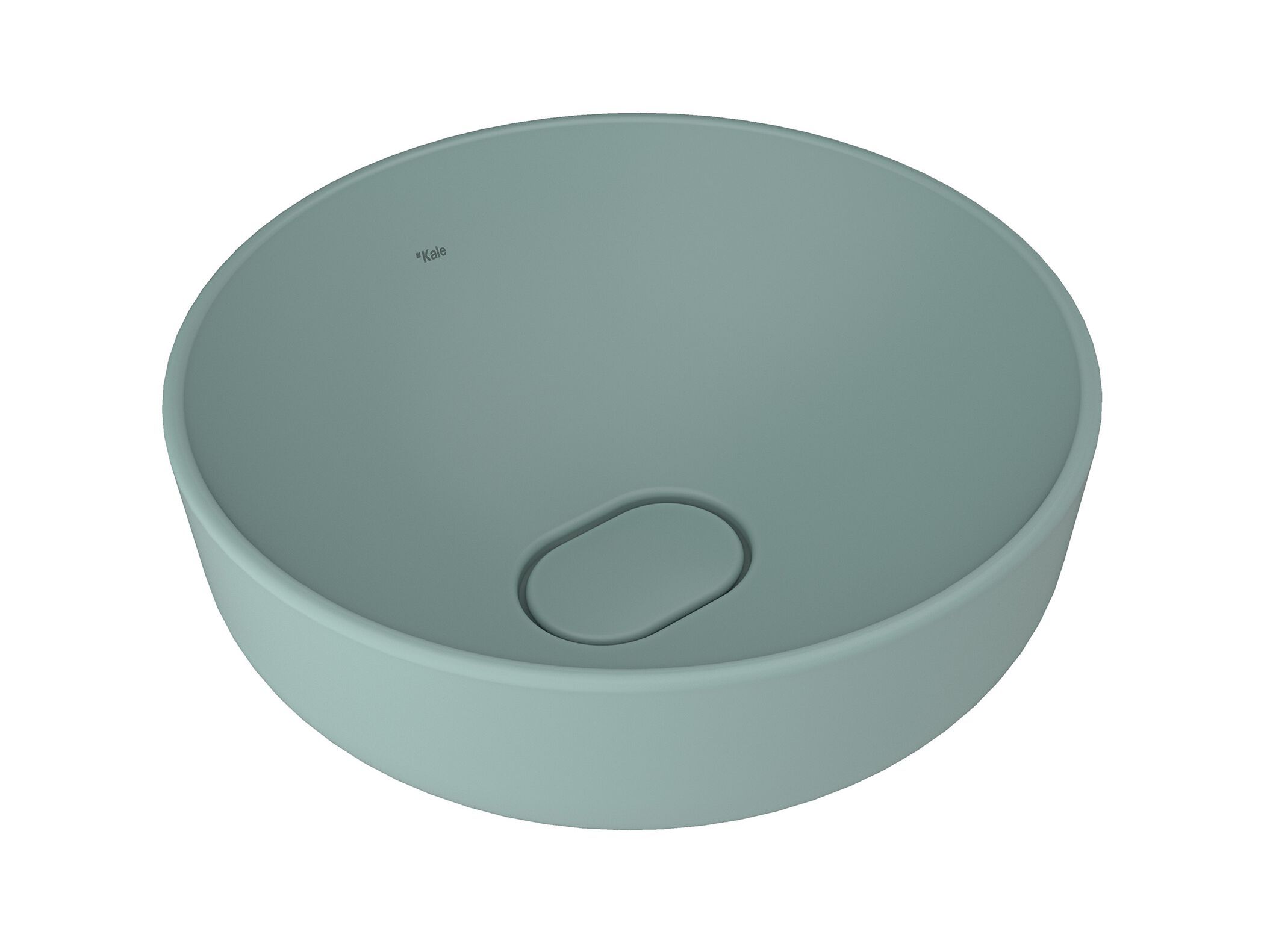 Круглый умывальник Fireclay Kaleseramik сантехника ARCH-00076088