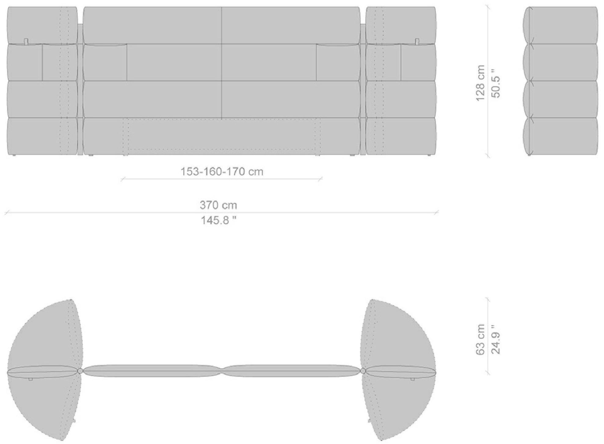 Cassina Кровать с мягким изголовьем Bio-mbo sun-id-1462838 - Вид №6
