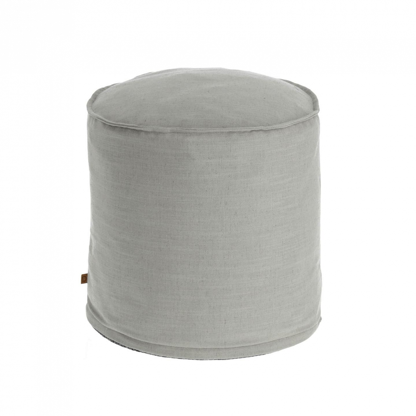 082582 Пуф Ø 42 см серый La Forma Maelina  - Вид №1