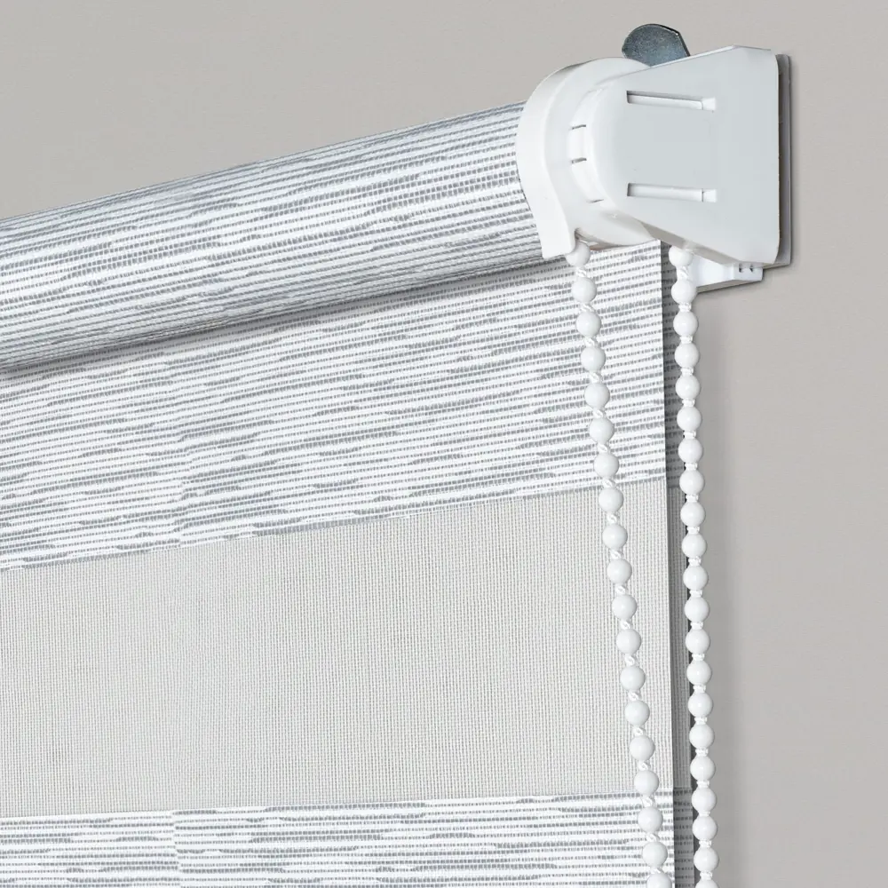 MIAMOZA Рулонная штора день-ночь Москва 80x160 см серая 89411439 STLM-1580131 - Вид №2