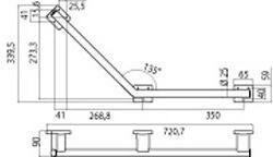 Emco Bad Поручень металлический фиксированный System2 sun-id-1476162 - Вид №3