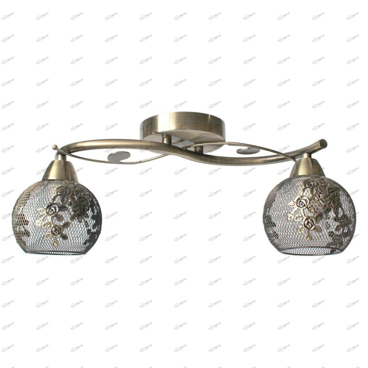 Потолочный светильник Toplight Georgia TL7480X-02AB TOPLIGHT GEORGIA 202088 Бронза;прозрачный