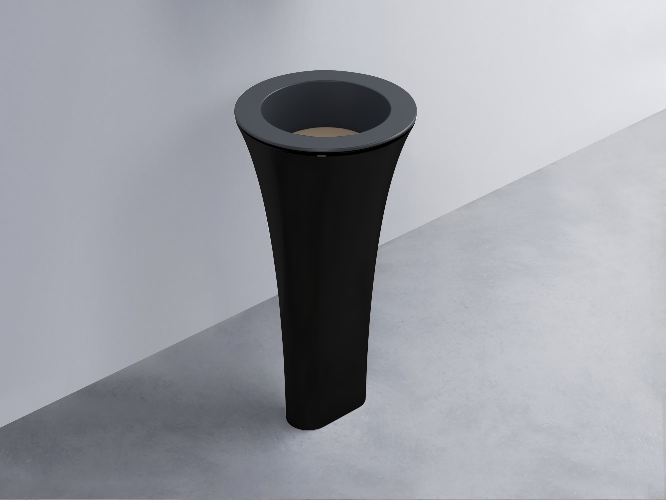 AMLA45-BA+AMPILT-AN+AMCOLT-N Раковина Amedeo Tondo отдельностоящая cielo Enjoy + Amedeo Ceramica Cielo