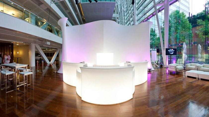 SLIDE Барная стойка с подсветкой из полиэтилена для улицы sun-id-1355350 - Вид №14