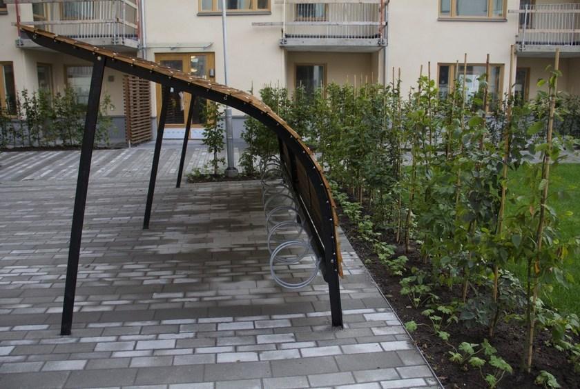 Nola Industrier Укрытие из стали и дерева для велосипедов и самокатов sun-id-1483360 - Вид №3