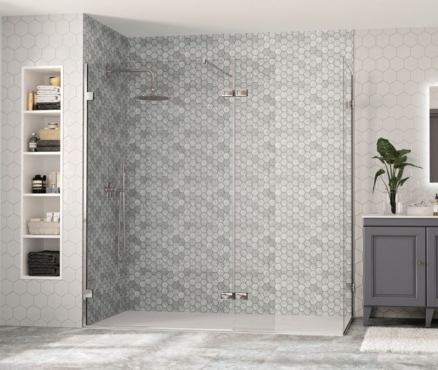 Душевая перегородка GWE1000 Merlyn Arysto Ten Хромированный 