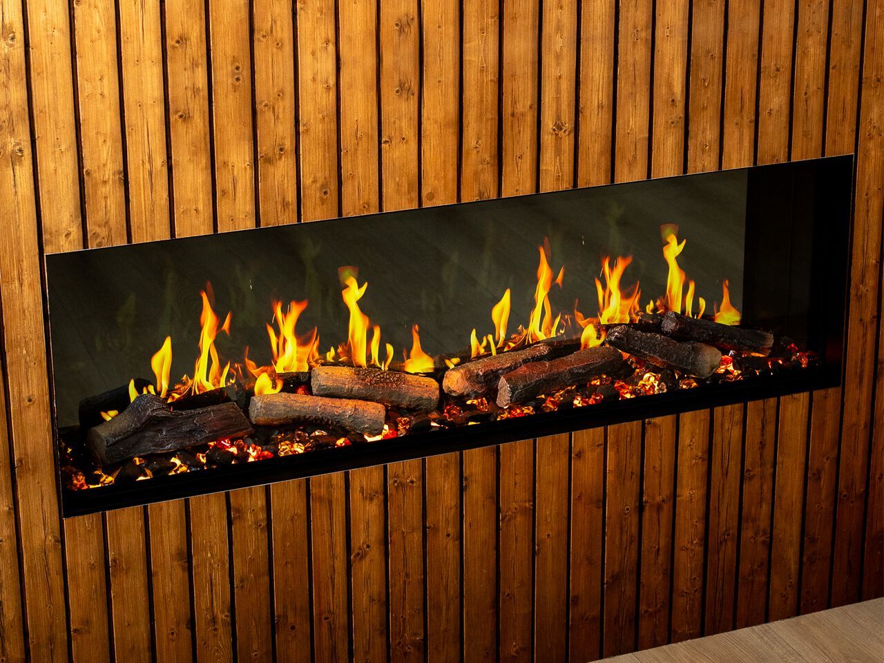 Электрический камин Ultra HD с ЖК-дисплеем BRITISH FIRES E-Luxe ARCH-00044445 - Вид №3