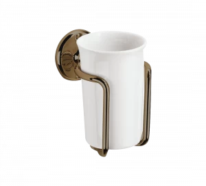 Gentry Home Керамический держатель стакана St James Бронза GH100295