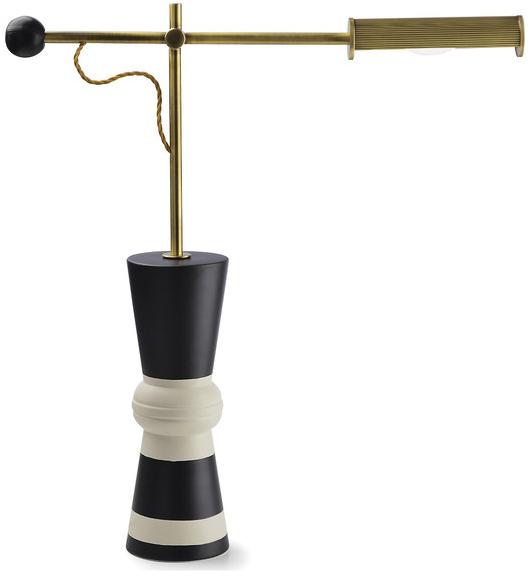 MARIONI Светодиодная настольная лампа прямого света Goldie 02822b - Вид №1