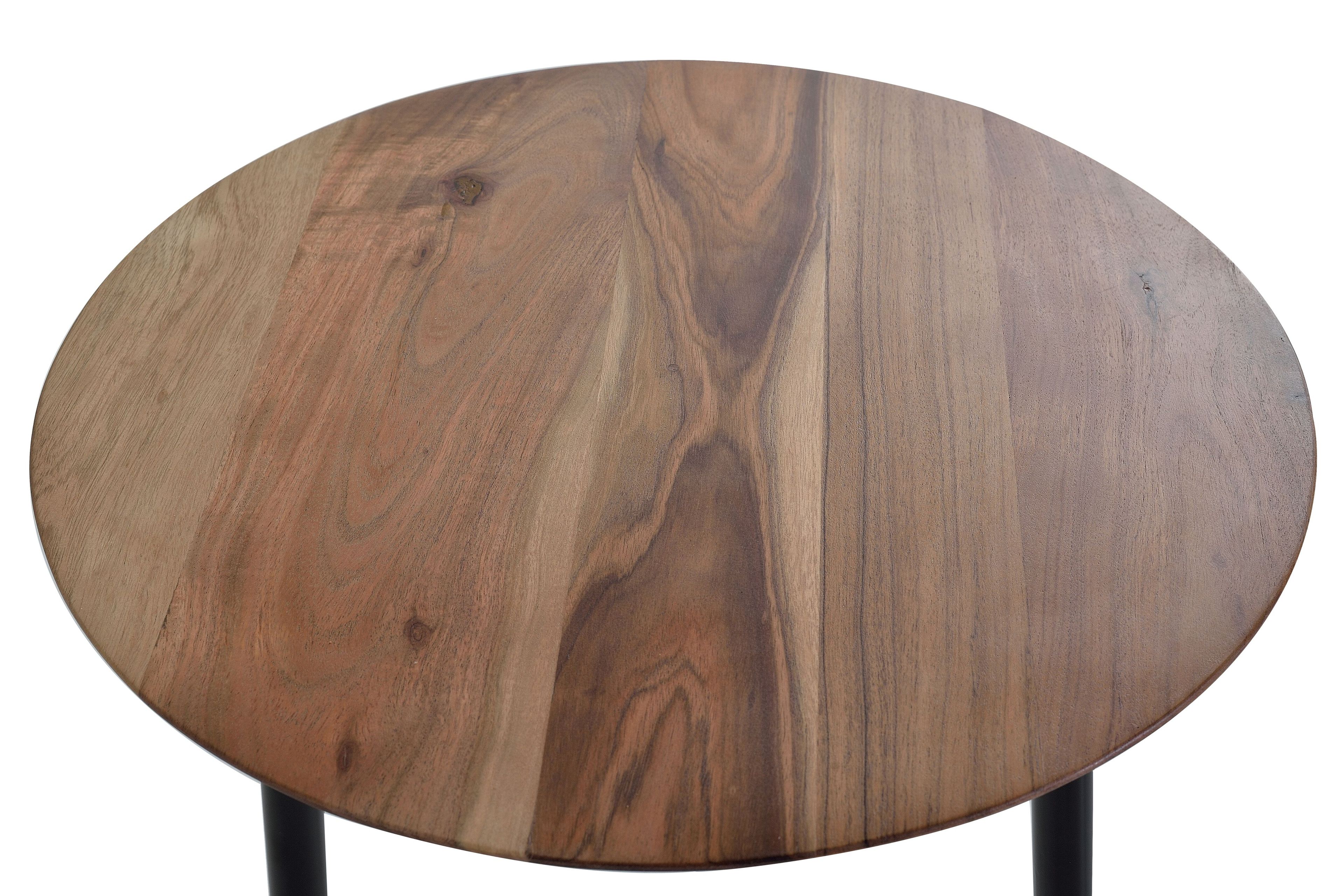 Круглый журнальный столик из манго Giner y Colomer 1403 ARCH-00075094 - Вид №1