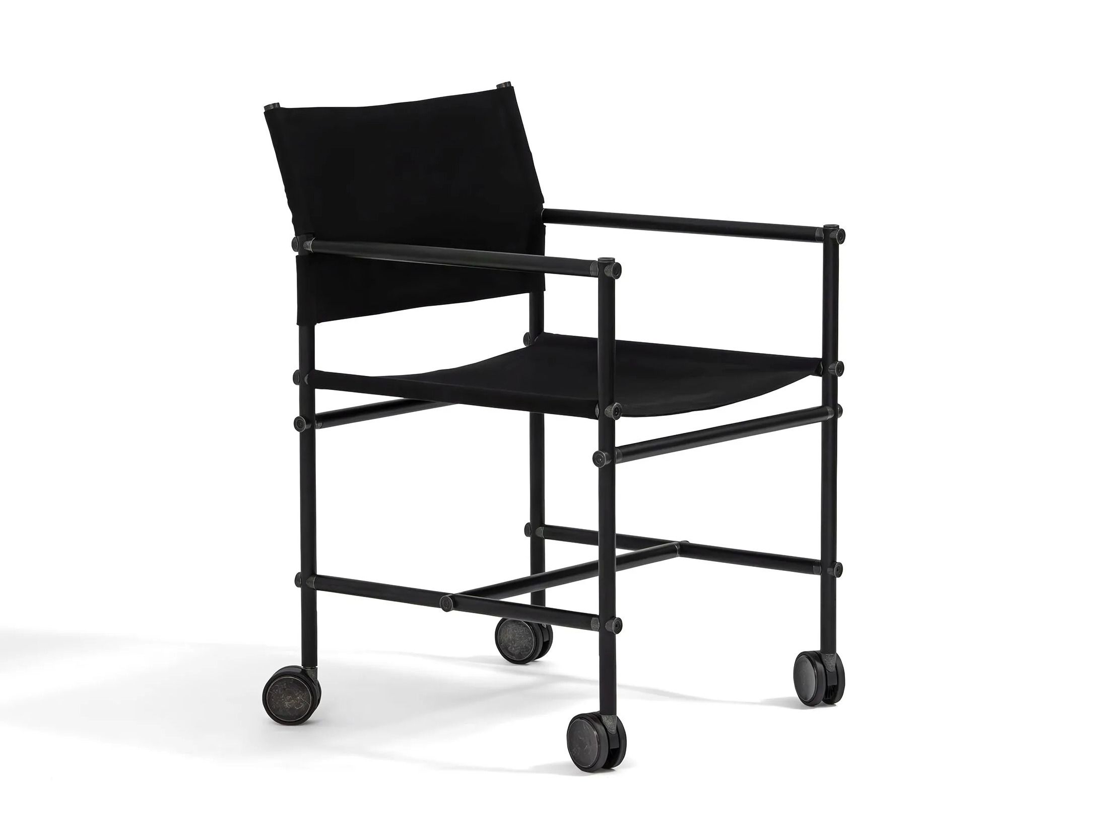 Тканевый стул с подлокотниками и колесами Bla Station Able ARCH-00152716