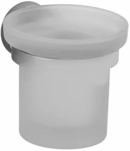 RUBINETTERIE STELLA Настенный держатель зубных щеток из матового стекла Sirius