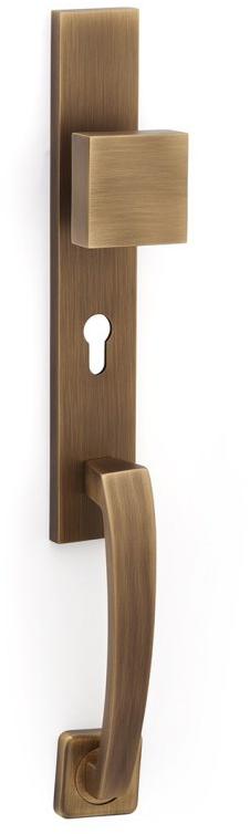 Pasini Латунная ручка на пластине Quadrata 4126  - Вид №2