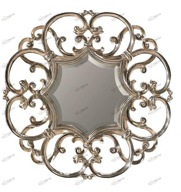 BLEU PROVENCE Настенное деревянное зеркало в раме Specchi in legno sun-id-1499181