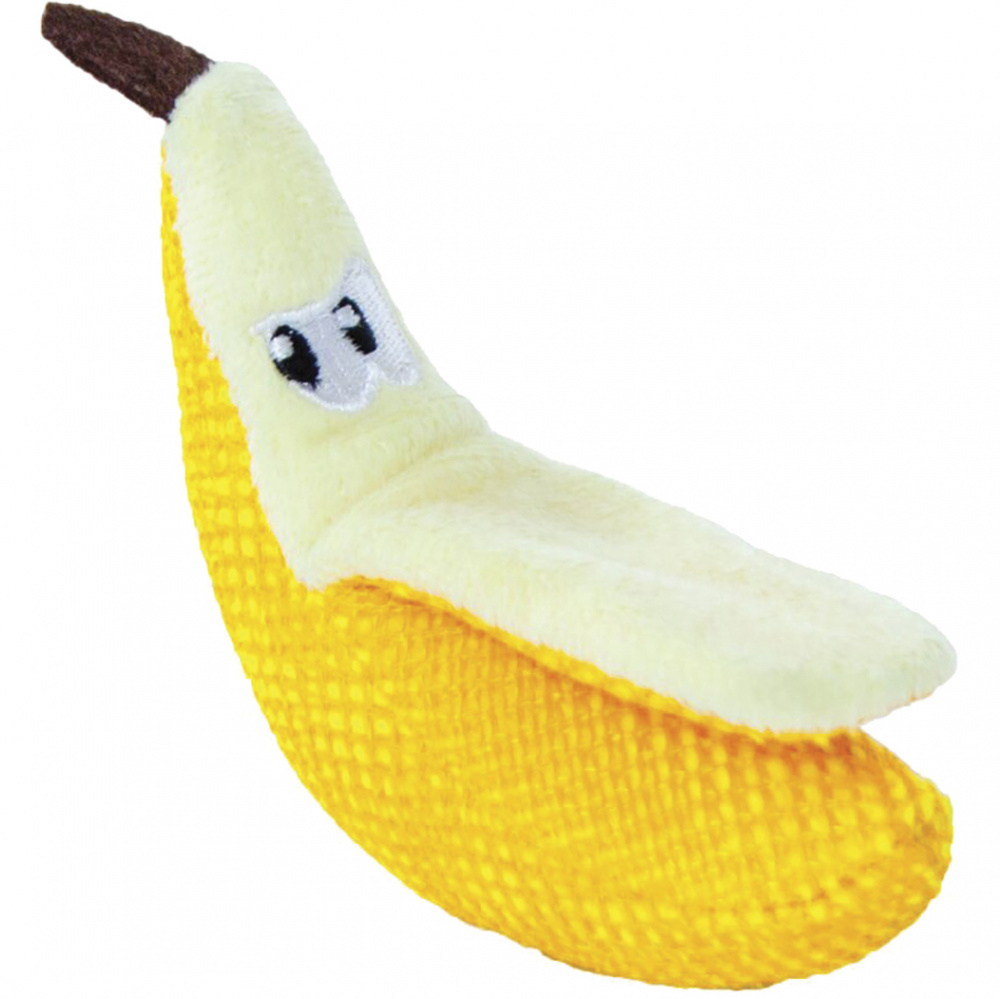 ПР0047733 Игрушка для кошек Dental Банан 4х9х21см PETSTAGES 