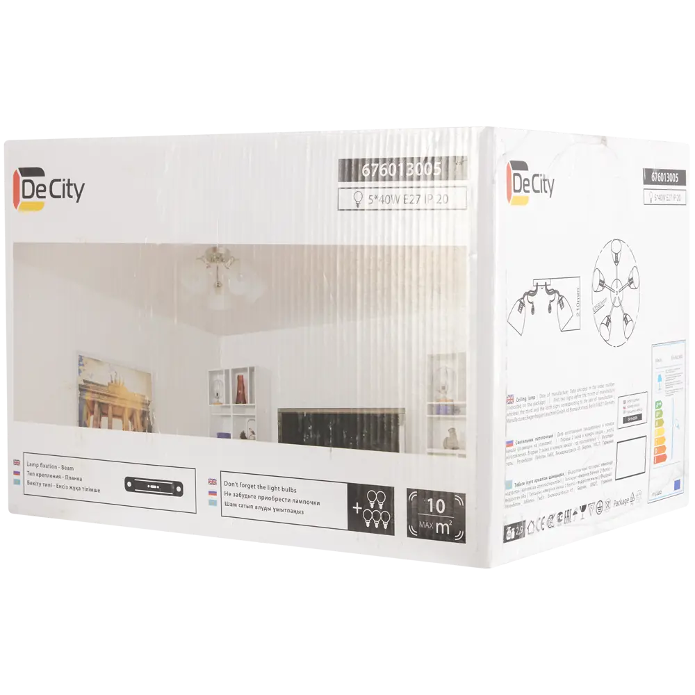 Люстра De Markt «Нежность» — элегантное освещение для гостиной 82312601 STLM-0024441 - Вид №8