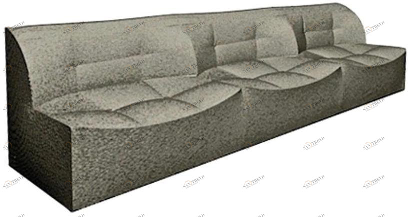 Ph Collection 3-х местный тканевый диван Cloud sun-id-1440421