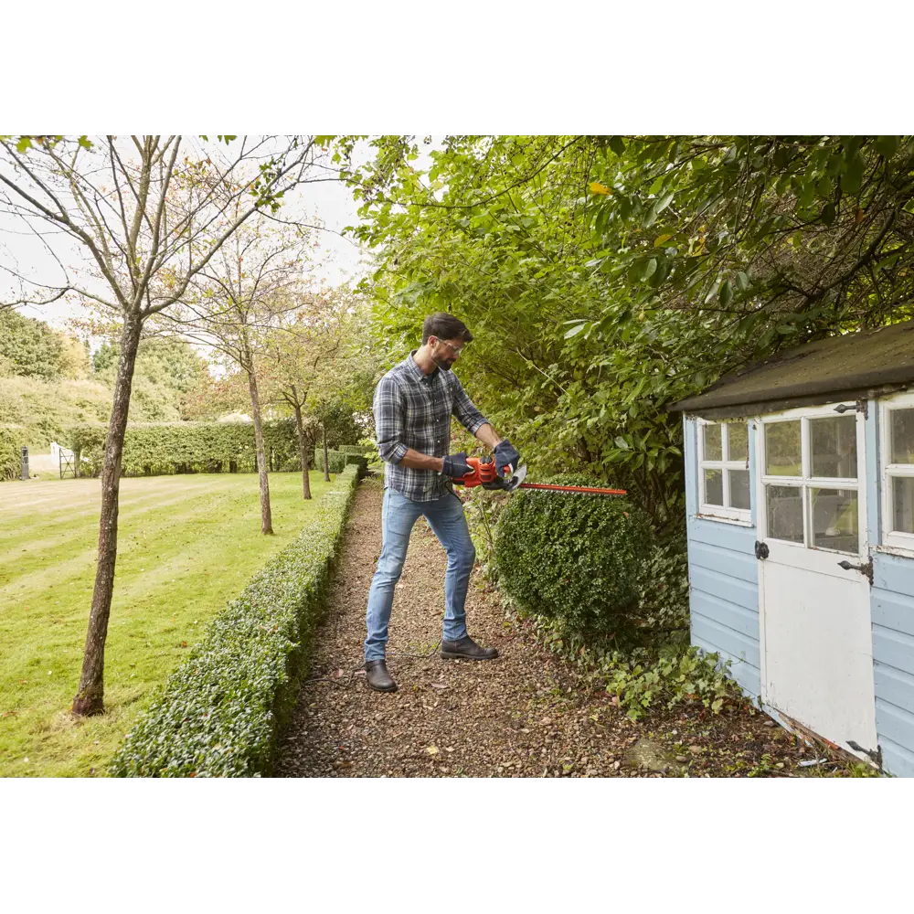 Кусторез электрический Black&Decker BEHT201 420 Вт BLACK + DECKER STLM-2134695 - Вид №6