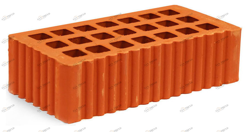 Кирпич рабочий одинарный щелевой М-150 Мстера 5528