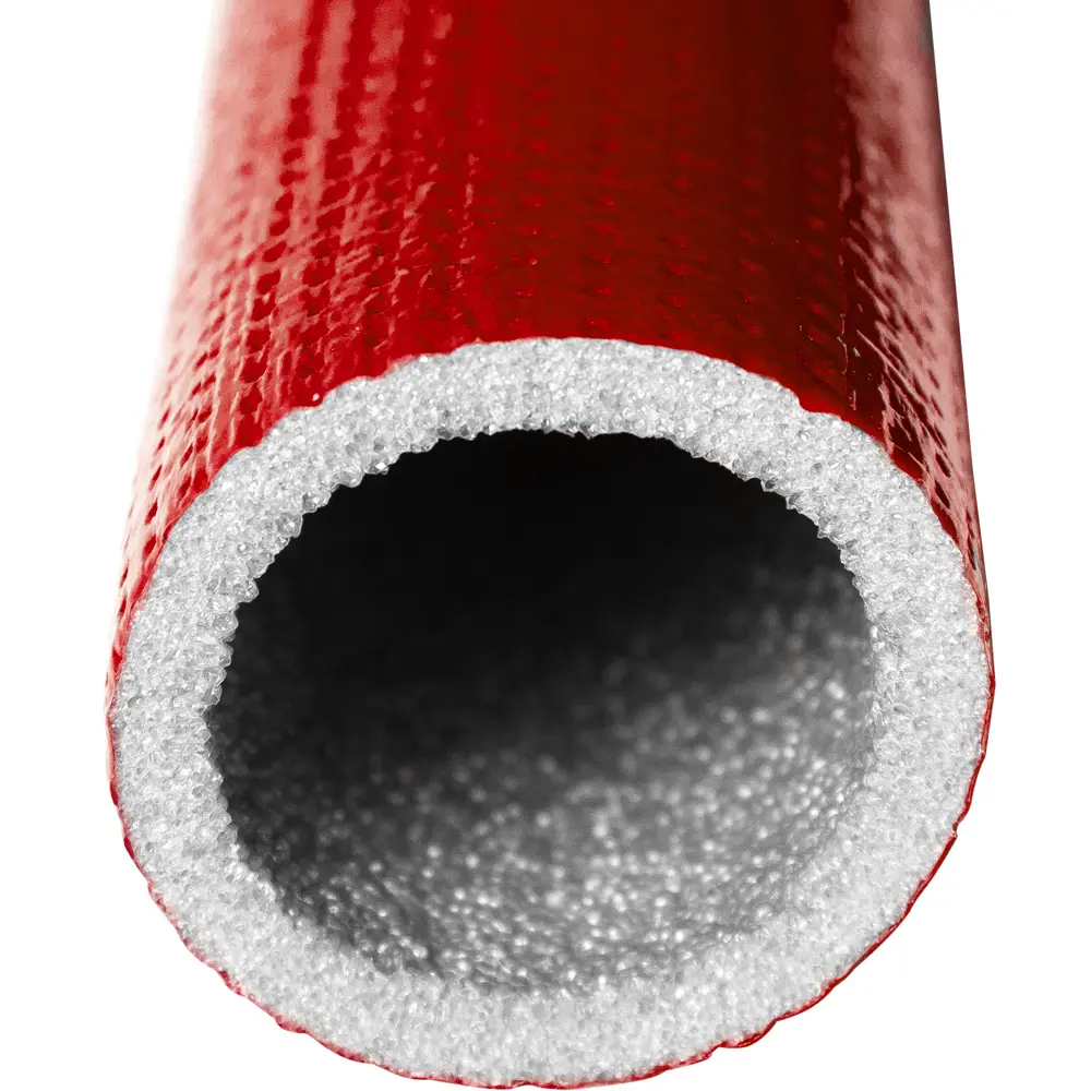 Теплоизоляционная трубка K-Flex PE Compact Red ø15x4 мм 1000 см вспененный полиуретан цвет STLM-2013635 - Вид №2