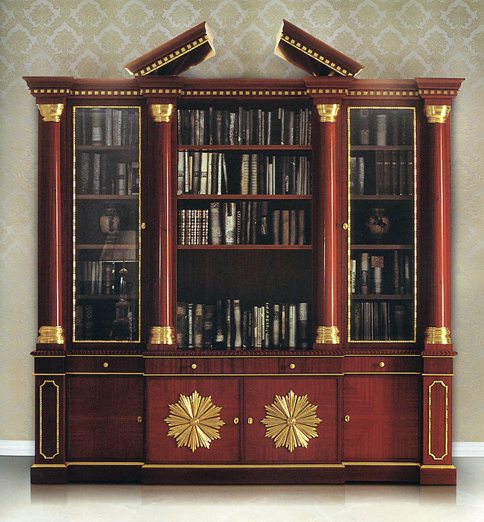 Книжный шкаф  COLOMBOSTILE 0114 VT-2-C CLASSICO