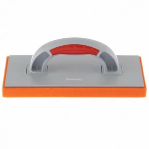 Терка пластмассовая MATRIX гидрогубчатое покрытие 18мм 270x130мм двухкомпонентная ручка