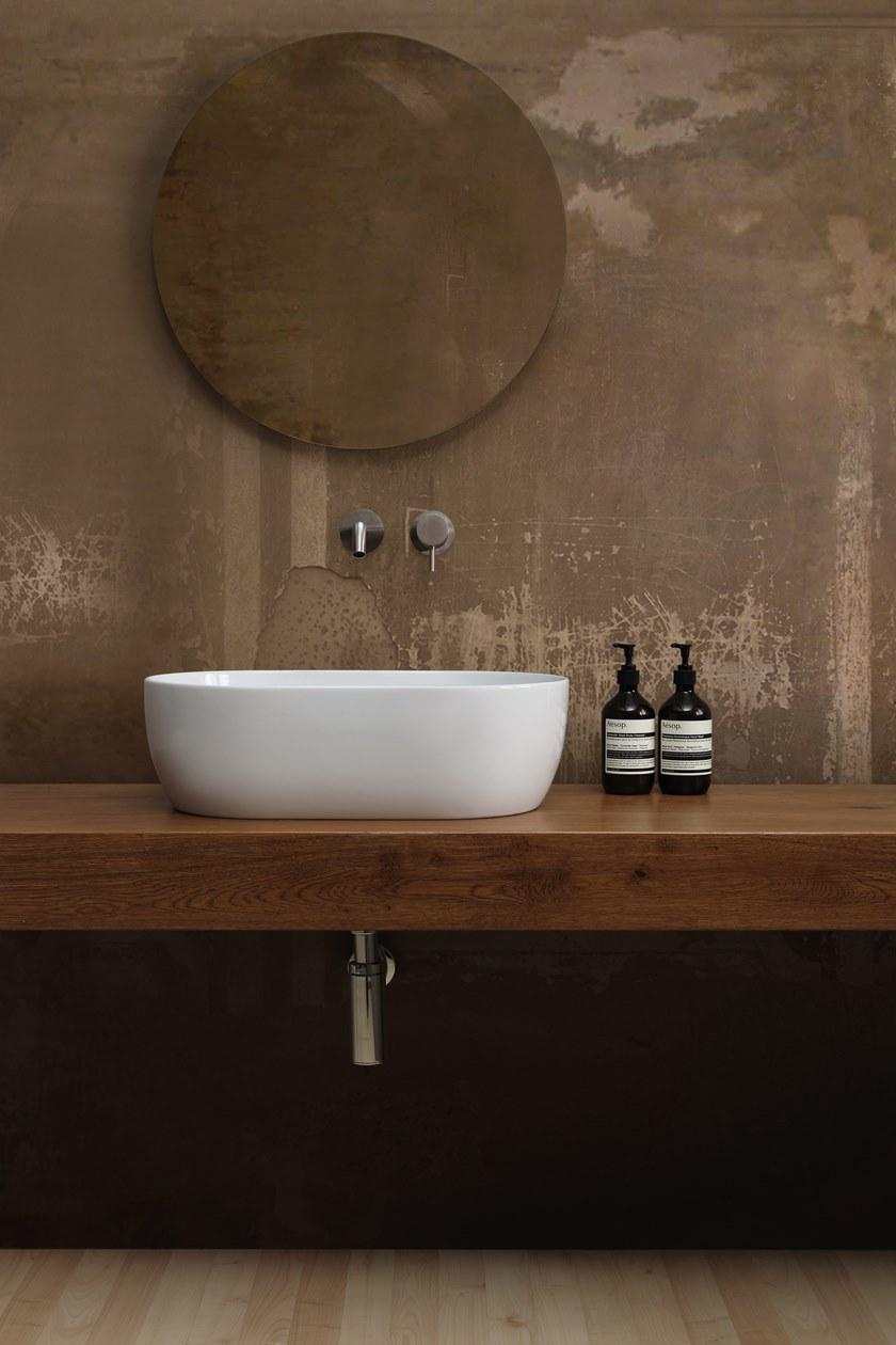 32130101,32190101,32110101 Накладная раковина на столешницу  овальная Alice Ceramica UNICA - Вид №13