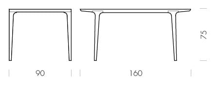 Прямоугольный стол из грецкого ореха Gazzda Фавн ARCH-00011323 - Вид №9