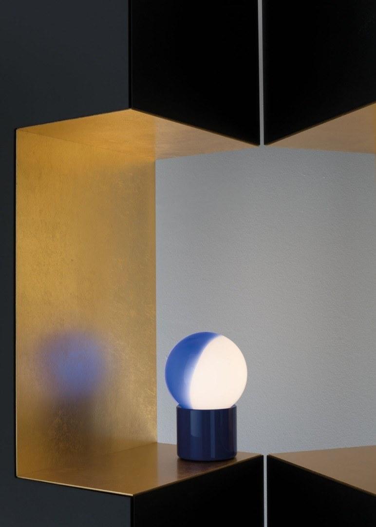 Martinelli Luce Настольная лампа из опалового стекла  820  - Вид №6