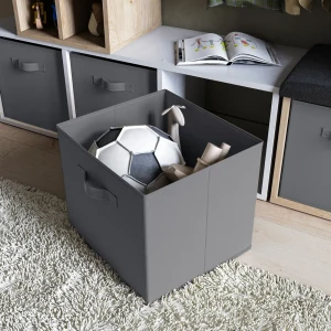 KONSENSA Органайзер для хранения 31×31×31 см графитовый 89388001