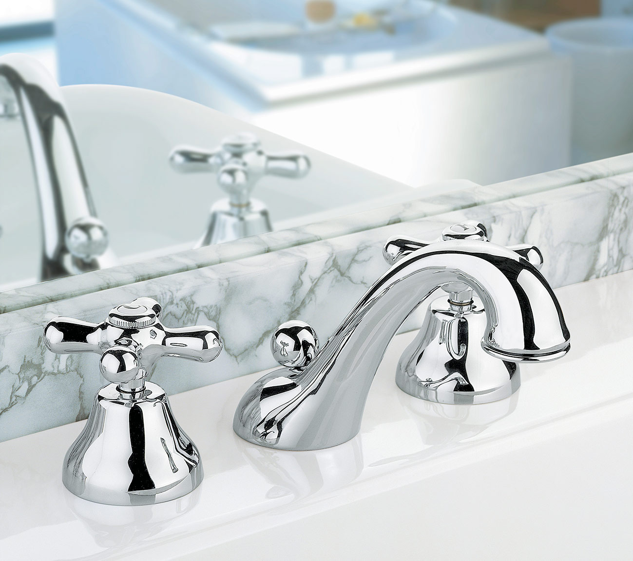 2503 Комплект ванны с центральным изливом «парус» Nicolazzi Series Nuova Brenta  - Вид №2