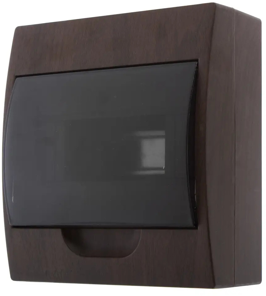 Щиток распределительный навесной TDM на 8 модулей под дерево бук 15619439