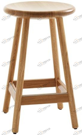 Karl Andersson Низкий деревянный табурет с подставкой для ног sun-id-1467394