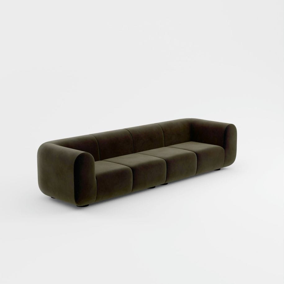 5-местный модульный тканевый диван Tom Dixon Plump sofa ARCH-00081852 - Вид №12