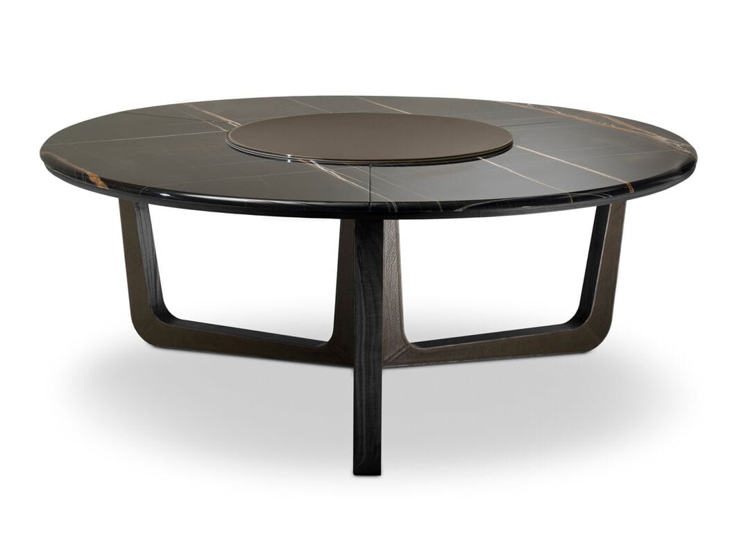 Круглый мраморный обеденный стол с Lazy Susan i 4 Mariani ASCOT ARCH-00082694 - Вид №1