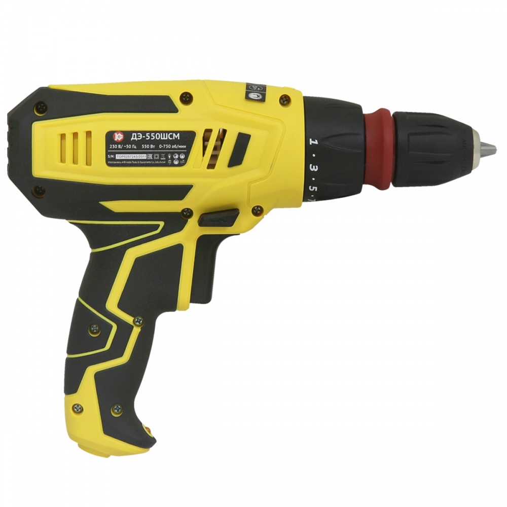 75898 Калибр Электрическая дрель-шуруповёрт   ДЭ- 550ШСМ  - Вид №1
