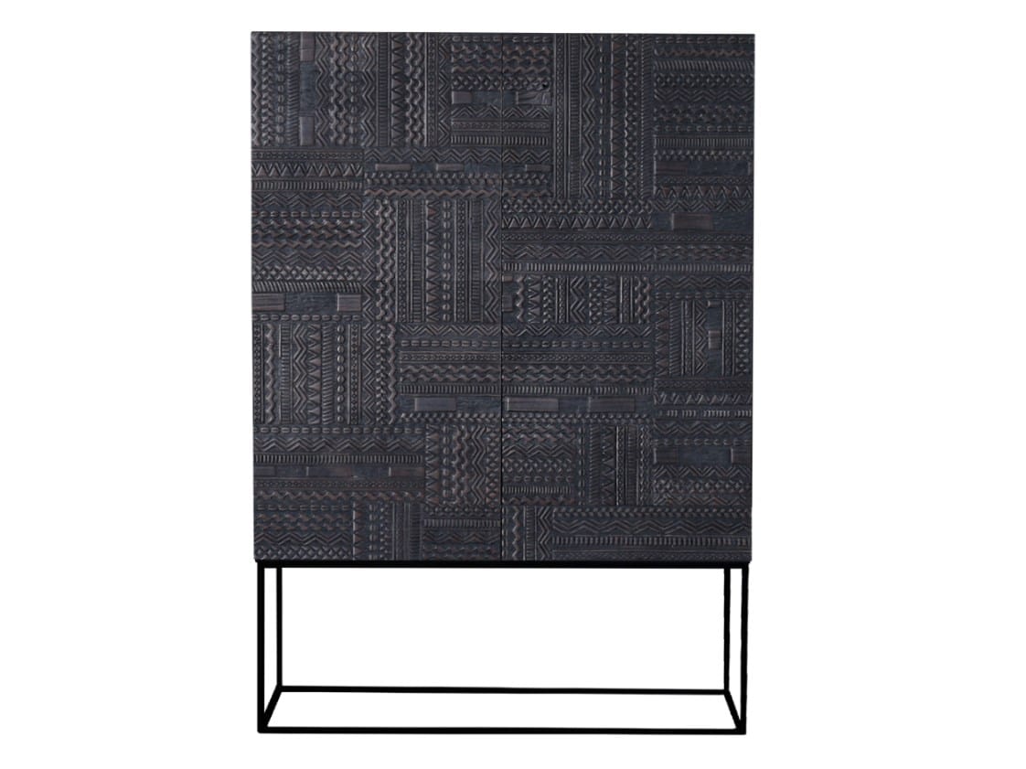 Шкаф из тикового дерева с распашными дверцами Ethnicraft Табва предков ARCH-00111290 - Вид №1