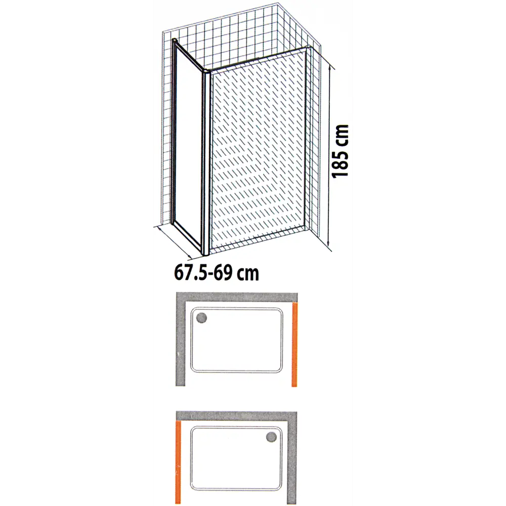 Панель Sensea Dado 70X185 см 18121169 STLM-2023948 Без серии - Вид №8