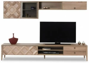 Enza Home Модульная стенка для хранения из мдф Alessa