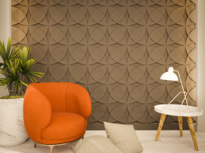 Трехмерное гипсовое покрытие