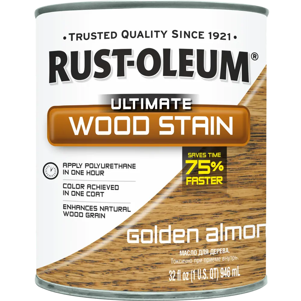 Масло тонирующее Ultimate цвет золотистый миндаль 0.946 л 82482323 STLM-2202606 RUST-OLEUM  - Вид №1